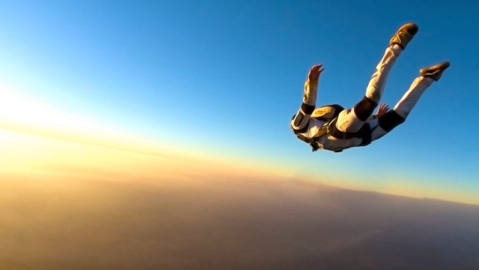 skydiving